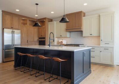 custom home kitchen